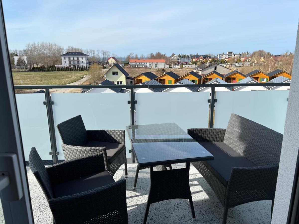 Apartament Premium Ze Zlota Wanna W Sypialni Widok Na Morze Dyskretny Taras Z Lozkiem - Baltyckie Sarbinowo 18 Exterior foto